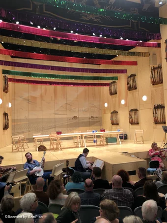 Wyndham's Theatre Stalls F23 view from seat photo