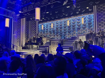 Circle in the Square Theatre Orchestra B220 view from seat photo