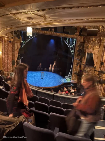 Theatre Royal Haymarket Royal Circle F24 view from seat photo