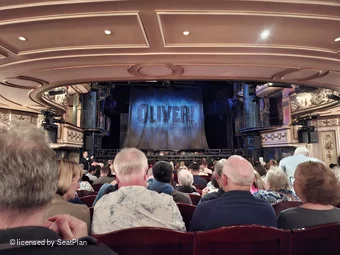 Gielgud Theatre Stalls Q17 view from seat photo