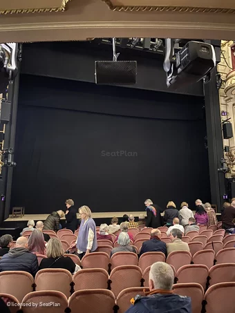 Noel Coward Theatre Stalls N22 view from seat photo