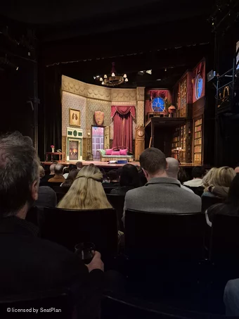Duchess Theatre Stalls J7 view from seat photo