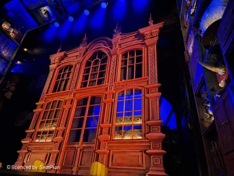 Savoy Theatre Stalls BB1 view from seat photo
