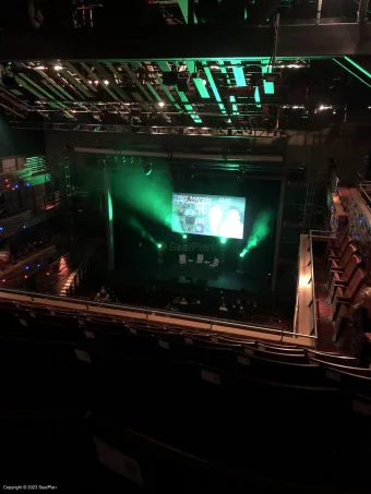 Aylesbury Waterside Theatre Circle 2 G2 view from seat photo