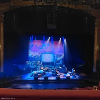 London Palladium Royal Circle C25 view from seat photo