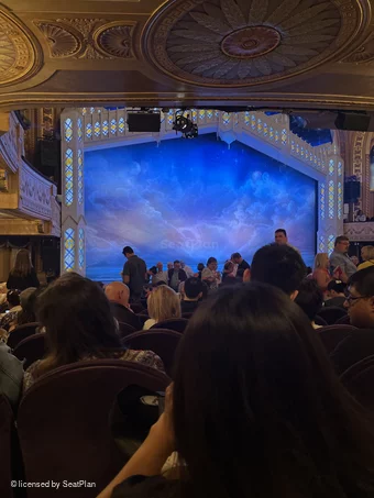 Eugene O'Neill Theatre Orchestra Q22 view from seat photo