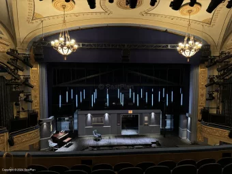 Gerald Schoenfeld Theatre Mezzanine F104 view from seat photo