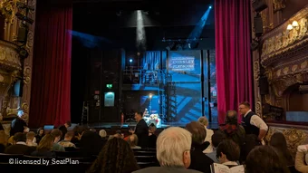 Apollo Theatre Stalls L8 view from seat photo
