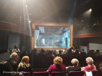 Charing Cross Theatre Stalls N10 view from seat photo