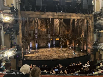 Victoria Palace Theatre Royal Circle C29 view from seat photo