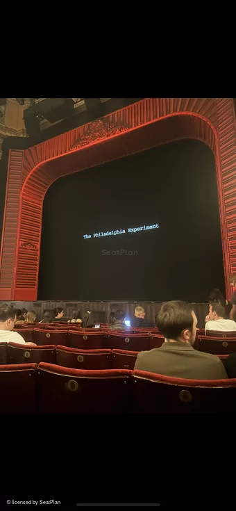 Phoenix Theatre Stalls J4 view from seat photo