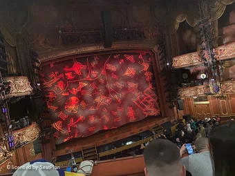 Lyceum Theatre Royal Circle C37 view from seat photo