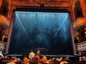 Gielgud Theatre Stalls L13 view from seat photo