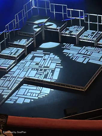 London Palladium Grand Circle M46 view from seat photo