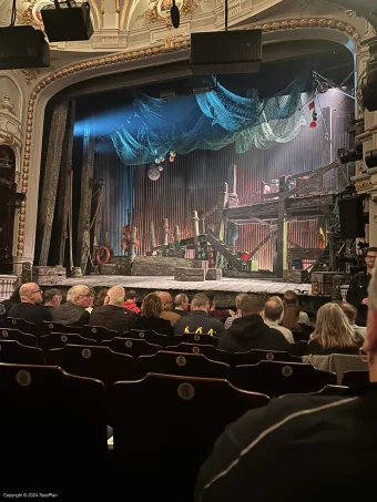 Ambassadors Theatre Stalls J3 view from seat photo