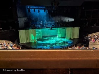 National Theatre - Olivier Circle A50 view from seat photo