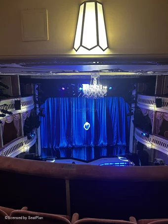 Criterion Theatre Upper Circle C18 view from seat photo