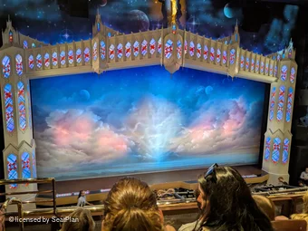 Prince of Wales Theatre Circle C32 view from seat photo