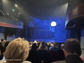 Charing Cross Theatre Stalls M1 view from seat photo
