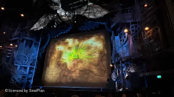 Apollo Victoria Theatre Stalls J15 view from seat photo