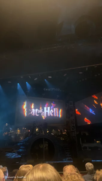 Peacock Theatre Stalls F14 view from seat photo