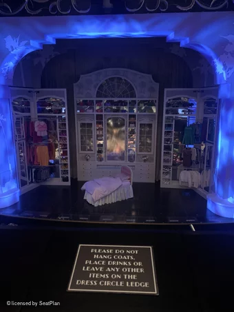 Trafalgar Theatre Dress Circle A13 view from seat photo