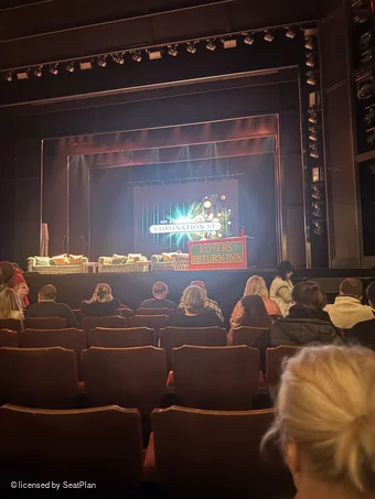 Dominion Theatre Stalls G17 view from seat photo