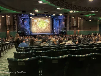 Apollo Victoria Theatre Stalls ZG37 view from seat photo