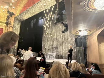 Barrymore Theatre Orchestra G16 view from seat photo