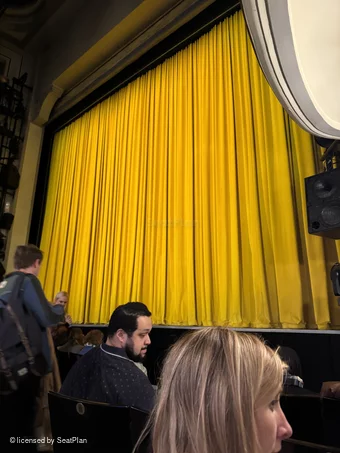 Fortune Theatre Stalls D18 view from seat photo