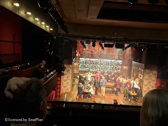 Arts Theatre Circle C13 view from seat photo