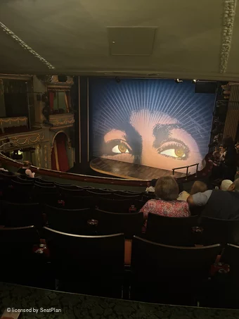 Aldwych Theatre Dress Circle H2 view from seat photo