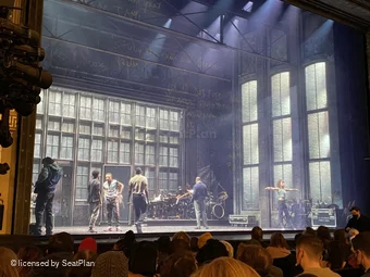 Neil Simon Theatre Orchestra K13 view from seat photo