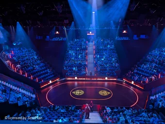 Canary Wharf Theatre District 11 A26 view from seat photo