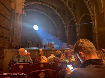 Lyric Theatre Orchestra F25 view from seat photo