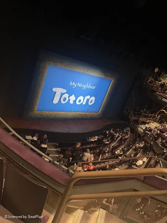 Gillian Lynne Theatre Circle C66 view from seat photo