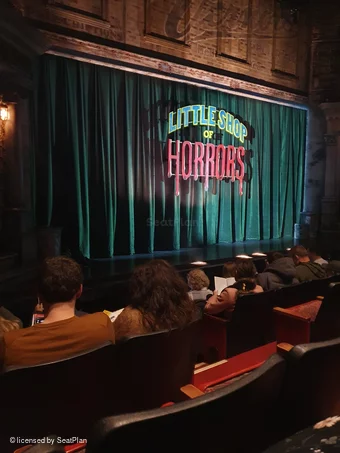 Westside Theatre Orchestra E5 view from seat photo