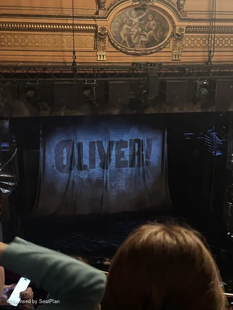 Gielgud Theatre Grand Circle C22 view from seat photo