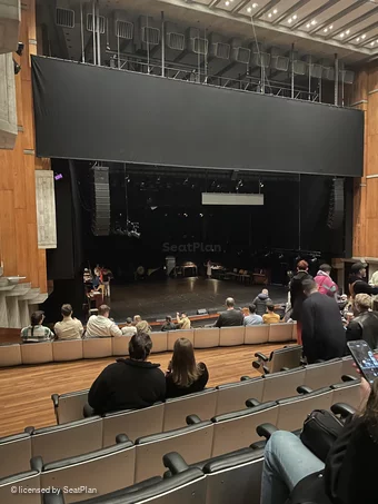 Queen Elizabeth Hall Rear Stalls FF39 view from seat photo