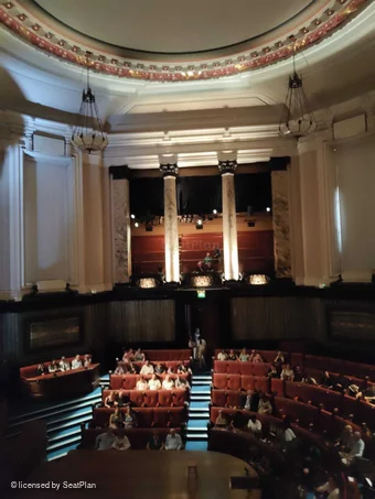London County Hall South Gallery A5 view from seat photo