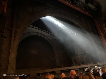 Lunt-Fontanne Theatre Orchestra F11 view from seat photo