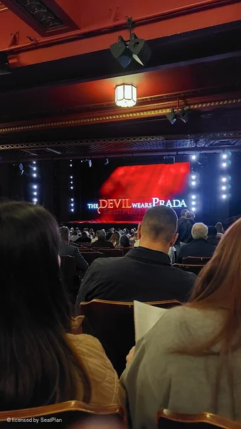 Dominion Theatre Stalls WW11 view from seat photo