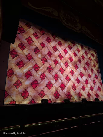 Sunderland Empire Stalls B31 view from seat photo