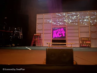 Royal Court Theatre Stalls A13 view from seat photo