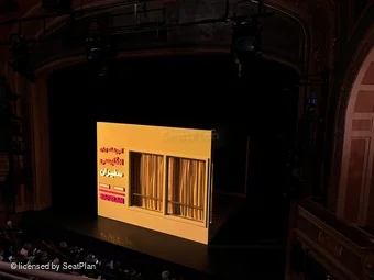 Todd Haimes Theatre Balcony B107 view from seat photo