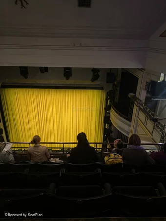 Fortune Theatre Upper Circle F12 view from seat photo