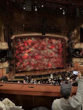 Lyceum Theatre Stalls C35 view from seat photo