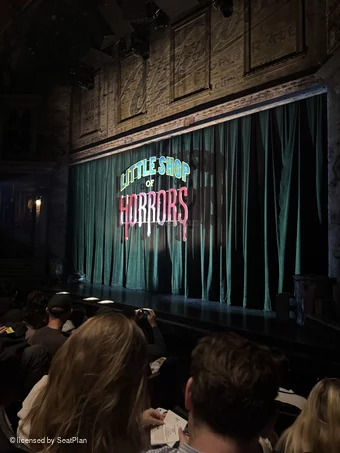 Westside Theatre Orchestra D6 view from seat photo