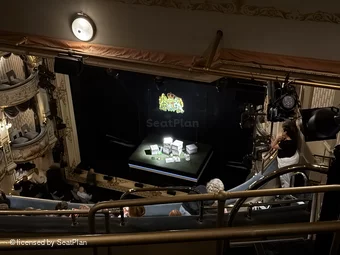 Wyndham's Theatre Grand Circle Standing20 view from seat photo