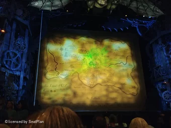 Apollo Victoria Theatre Stalls H30 view from seat photo